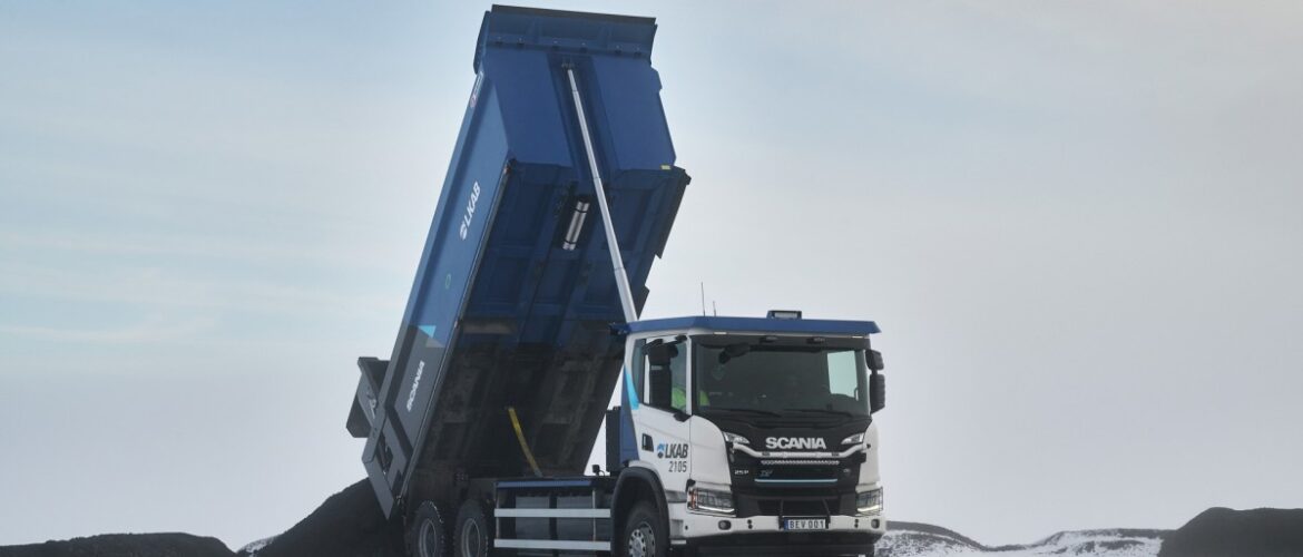 SCANIA ELEKTRIČNI TEŠKI KIPER U ŠVEDSKOM RUDNIKU